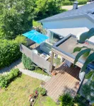 Salzkammergut, IRRSEE / MONDSEE region - house with garden, sauna のホテル