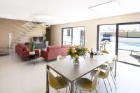 Luxurious villa with heated pool