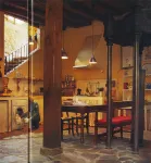 Mill rehabilitated with Natural Pool and Barbecue in natural environment