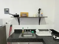 Studio on Cancun Downtown. Close to grocery stores, restaurants and bus stop.