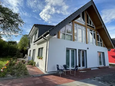90 m2 family apartment in a new villa 16km from Berlin center with up to 3 beds