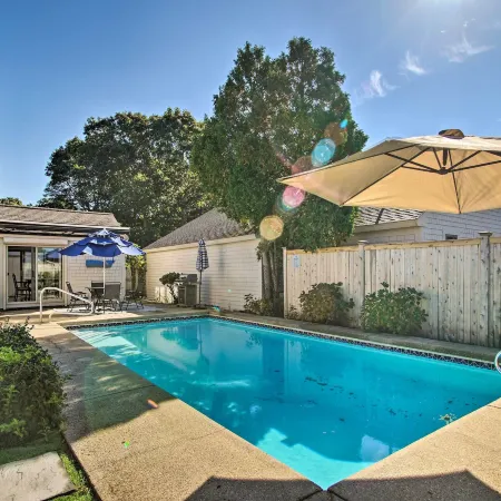 2 Mi to Beach: Retreat w/ Pool & Grill in Mashpee!
