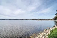 Lakefront Home w/ Dock! 18 M to Caberfae Peaks - Wifi