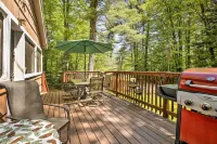 Pet-Friendly Cabin w/ Fire Pit, BBQ & Great Deck!