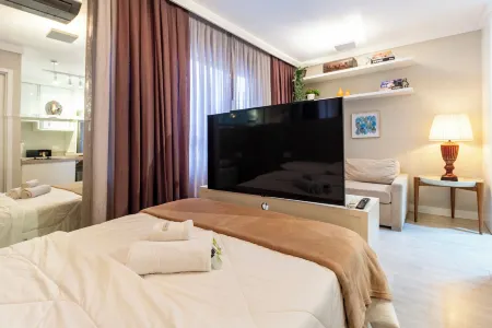 Studio Moderno Ap 32 Soho Life Отели рядом с достопримечательностью «Oscar Niemeyer Museum»