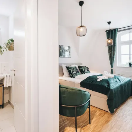 Oasis Appart - Wohnen in Dresden - Netflix - Tiefgarage - Dachterrasse