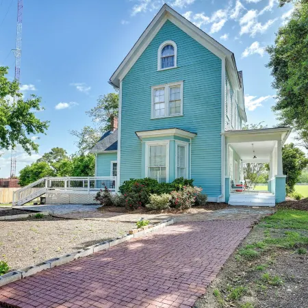 Grand Historic Home w/ Yard & Deck in High Point!