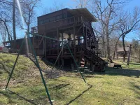 The River Cabin at Camp Miramichee Falls in Hardy, AR Hotels in Sharp County
