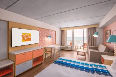Golden Sands Carolina Beach Oceanfront, Tapestry by Hilton