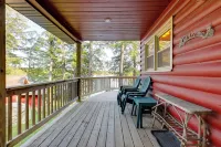 Waterfront Mercer Cabin w/ Wraparound Porch! - parking