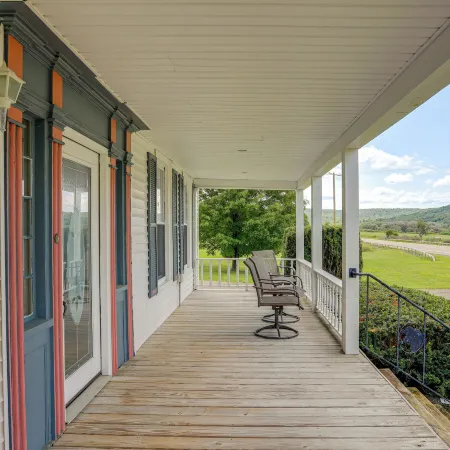 Pet-Friendly Franklinville Farmhouse w/ Sunroom!