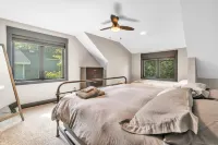 Water Front, private beach property with 2 master bedrooms!  Amazing views