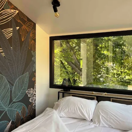 Lodge with Hot Tub and sunny terrace in the heart of Alsace Отели в г. Орбе