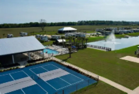 Relax and enjoy some R&R in our new luxurious RV in Grand Riviera RV Resort