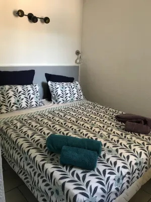 Mini villa in a dream location 1.5km from the beach with air conditioning