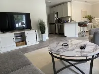 Refurbished villa with golf cart, great location, corner lot