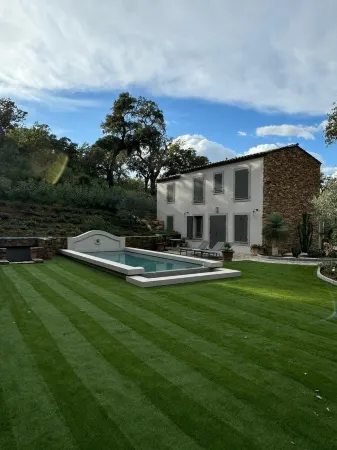 Renovated country house with large garden and swimming pool, quiet location, ideal for families Отели в г. Коголен