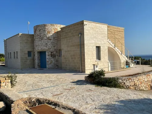 Blue door Trullo with sea view pool Hotels in Salve