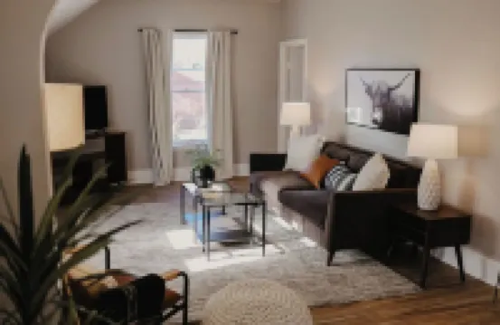 Charming 2-bedroom upper apartment in fabulous downtown Saint Charles, MN.