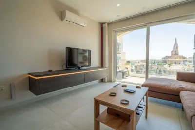 加恩西萊姆靜居，四臥室全景露台 馬耳他藍湖附近的飯店