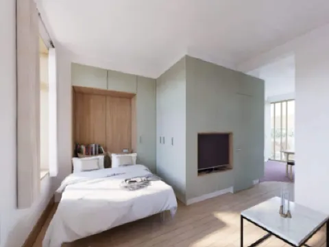 주차장이 있는 브리의 현대적인 아파트먼트  호텔