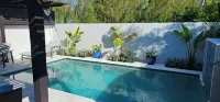 Ocean Breeze Oasis - Private Pool, AC, WiFi, 5-Min Drive to Beach - 프라이빗 풀