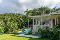 Secluded 3BR Garden Villa Pool Ocean Views - chambre d’hôtes