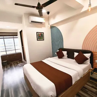Hotel Krishna Inn Motera Ahmedabad Hotel berhampiran Stadium Narendra Modi