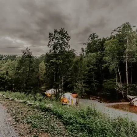Moonshine Hollow Dome by Rafting