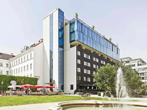 25Hours Hotel Vienna at MuseumsQuartier - Parvekkeita