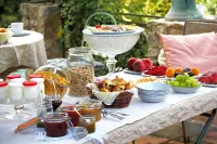 Les Rosées - breakfast