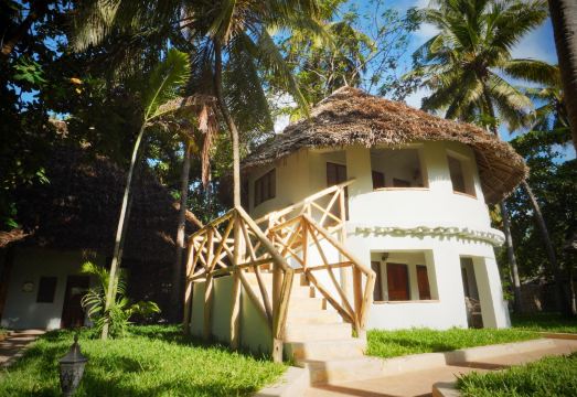 은다메 파제 호텔의 해변 전망 또는 파티오