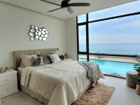 Seafront Condo Pool and Jacuzzi Hotels in Општина Плајас де Росарито