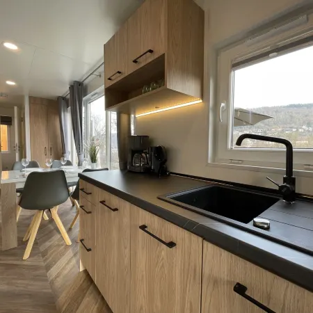 Tiny Haus Flussblick