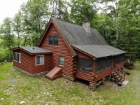 Perfect cozy cabin w/ tree house on 3 acres of woods near skiing, hiking & DWG