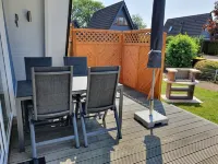 Only roof house Murmel 5, charging station f. E-cars, WLAN, beach chair, fireplace