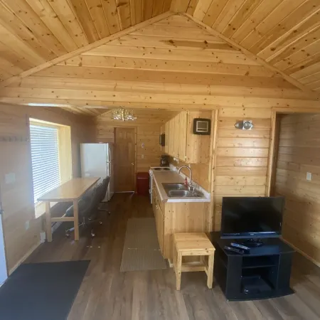 Cozy Log Cabin on Edge of North Dakota Badlands