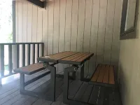 Paradise Cabin in the Pines<br>Comfortable Patios and porch swing <br>Watch kids play