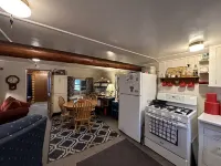 Peaceful Vintage 1920's Lakefront Red Log Cabin