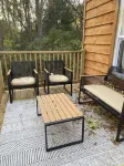 1 Bdr Cabin unit Respite on Apple River. Kayaks, SUPs, and more! Pet friendly!