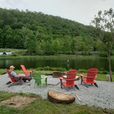 Riverfront Cabin West Branch Delaware River