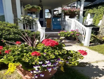 Nautical Cottage on Geneva St. is truly located downtown Lake Geneva, WI