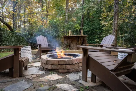 Enchanted creekside chapel right in the heart of Alpharetta!