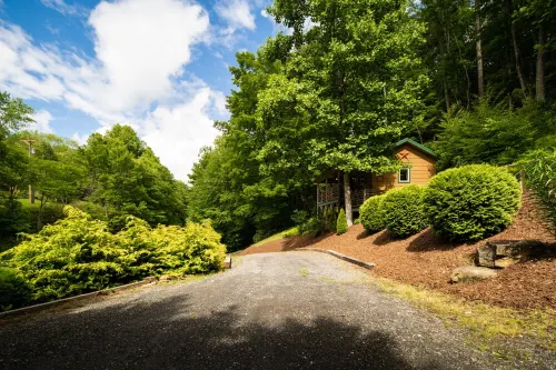 Relaxing cabin getaway only minutes from the Blue Ridge Parkway. Pet friendly!