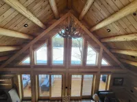 The NEW Damon Pond Log Cabin