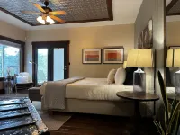 Creekside Mountain Home with private waterfall & farm near Lassen Burney Shasta