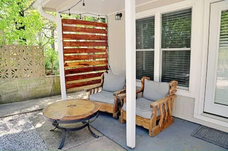 Charming 2-bedroom cottage in scenic Southwest MO with a large corner lot.