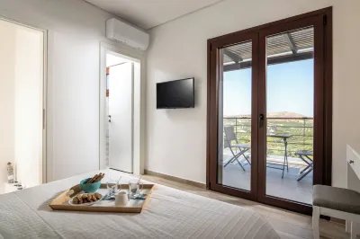 Brand New Villa Plyto - Amazing Views - Heated Pool Hotels in Archanes