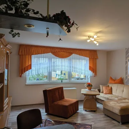 Cozy apartment centrally and quietly located; Leipzig can be reached in about 25 minutes