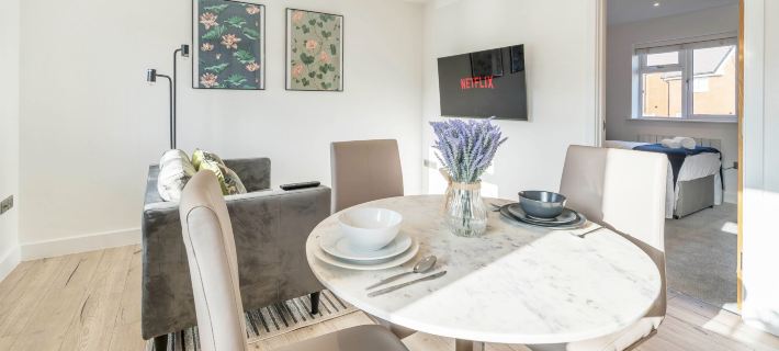 Kingsclere Apartments in Basingstoke Hotéis em Basingstoke
